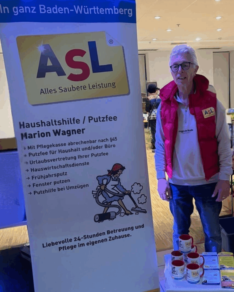 ASL Haushaltshilfe mit Herz und Pflegekassenabrechnung – Team auf regionaler Veranstaltung